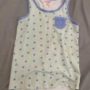 Cat & Jack Kids' Blue Heart Tank Top